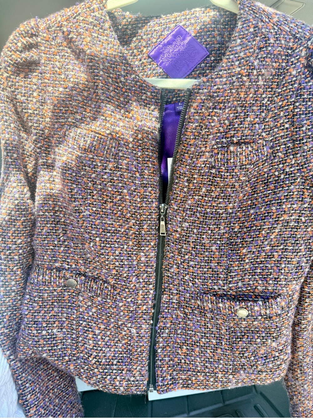 Textured Boucle Jacket